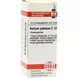 KALIUM JODATUM C 12 rutuliukų, 10 g