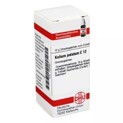 DHU Kalio jodato C 12 rutuliukai, 10 g DHU Kalio jodato C 12 rutuliukai, 10 g