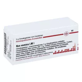 NUX VOMICA LM I rutuliukai, 5 g