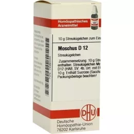 MOSCHUS D 12 rutuliukų, 10 g