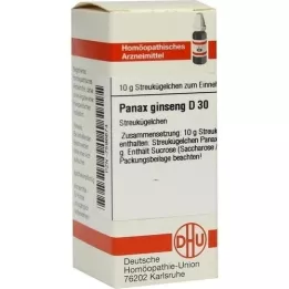 PANAX GINSENG D 30 rutuliukų, 10 g