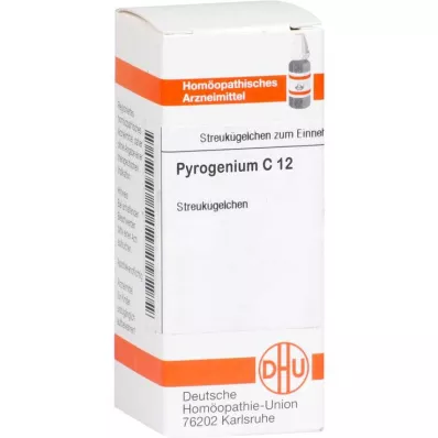 PYROGENIUM C 12 rutuliukų, 10 g