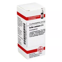 SULFUR JODATUM C 6 rutuliukai, 10 g