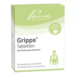 GRIPPS Tabletės, 100 vnt