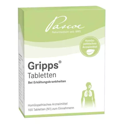 GRIPPS Tabletės, 100 vnt GRIPPS Tabletės, 100 vnt