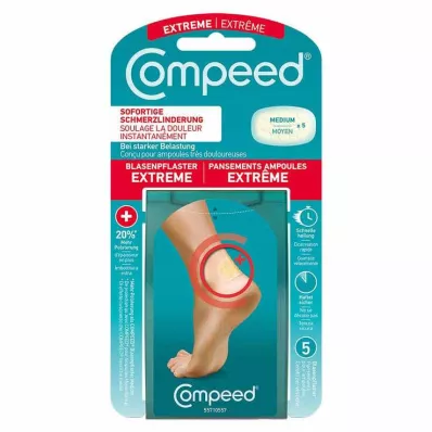 COMPEED Pūslių pleistrai extreme, 5 vnt