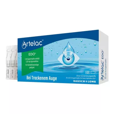 ARTELAC EDO Akių lašai, 30X0,6 ml ARTELAC EDO Akių lašai, 30X0,6 ml