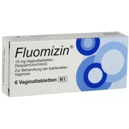 FLUOMIZIN 10 mg makšties tabletės, 6 vnt