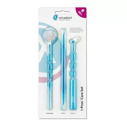 MIRADENT I-Prox priežiūros rinkinys I-Prox Care Set blue trans, 1 P