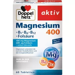 DOPPELHERZ Magnio 400 mg tabletės, 60 vnt