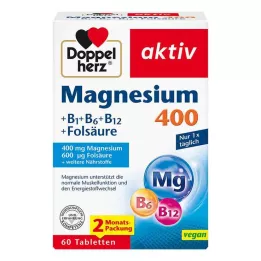 DOPPELHERZ Magnio 400 mg tabletės, 60 vnt