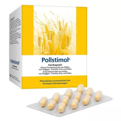 Pollstimol kietos kapsulės, 120 vnt