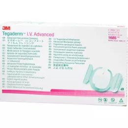 TEGADERM 3M I.V. Advanced Fixation V.8,5x11,5 cm 1685, 50 vnt