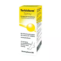 Terbiderm purškalas, 15 ml