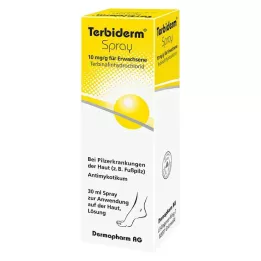 Terbiderm purškalas, 30 ml