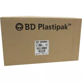 BD PLASTIPAK Švirkštas 50 ml Luer ekscentrinis, 60X50 ml