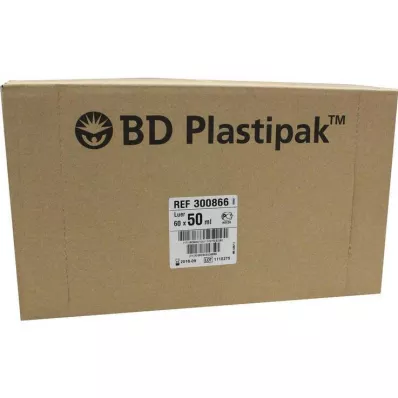 BD PLASTIPAK Švirkštas 50 ml Luer ekscentrinis, 60X50 ml BD PLASTIPAK Švirkštas 50 ml Luer ekscentrinis, 60X50 ml