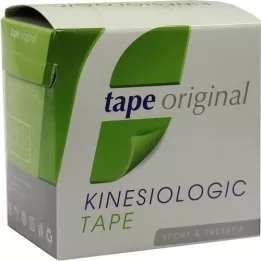 KINESIOLOGIC juostos originalas 5 cmx5 m žalios spalvos, 1 vnt