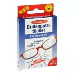 BRILLEN valomosios šluostės, 10 vnt