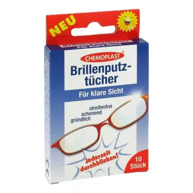BRILLEN valomosios šluostės, 10 vnt