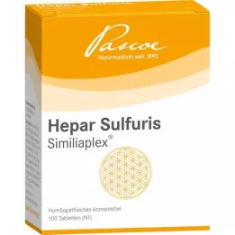 HEPAR SULFURIS SIMILIAPLEX Tabletės, 100 vnt