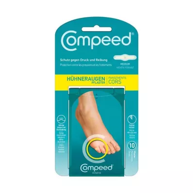 Compeed® Corn Plaster Medium, 10 vnt Compeed® Corn Plaster Medium, 10 vnt