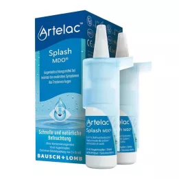 ARTELAC Splash MDO akių lašai, 2X15 ml