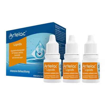 ARTELAC Lipide MD Gel pentru ochi, 3X10 g