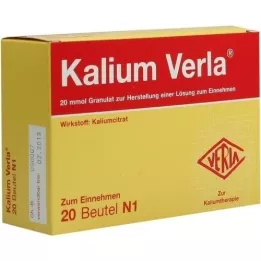 KALIUM VERLA Granulės Btl. 20 vnt