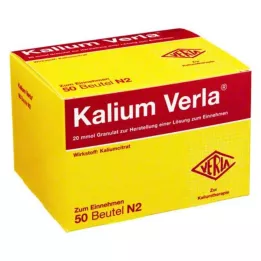 KALIUM VERLA Granulės Btl., 50 vnt