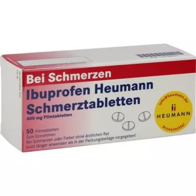 IBUPROFEN Heumann Pain Relief Tablets 400 mg, 50 buc