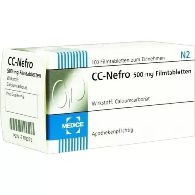 CC-NEFRO Plėvele dengtos tabletės, 100 vnt
