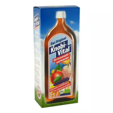 KNOBIVITAL su granatais ir šeivamedžio uogomis, 960 ml