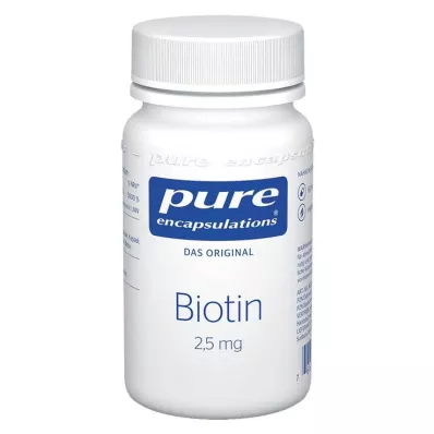 PURE ENCAPSULATIONS Biotină 2,5 mg capsule, 60 buc