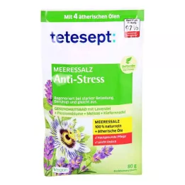 TETESEPT Jūros druska nuo streso, 80 g