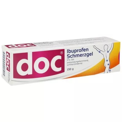 DOC IBUPROFEN Skausmo gelis 5%, 150 g