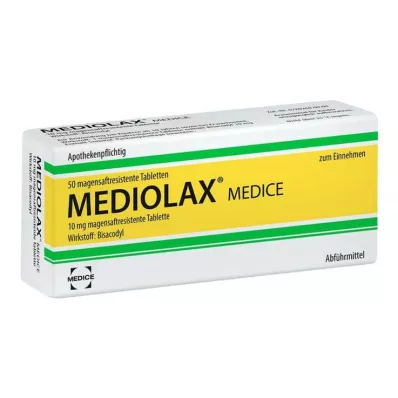 Mediolax® Medice skrandyje neirios tabletės, 50 vnt Mediolax® Medice skrandyje neirios tabletės, 50 vnt