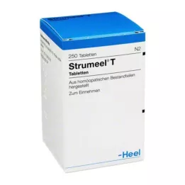 STRUMEEL T tabletės, 250 vnt