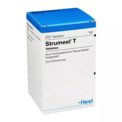 STRUMEEL T tabletės, 250 vnt