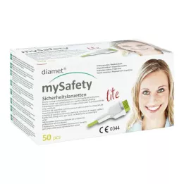 DIAMET lite lancetai 29 G 1,5 mm, 50 vnt