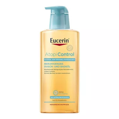 Eucerin AtopiControl dušo ir vonios aliejus, 400 ml Eucerin AtopiControl dušo ir vonios aliejus, 400 ml