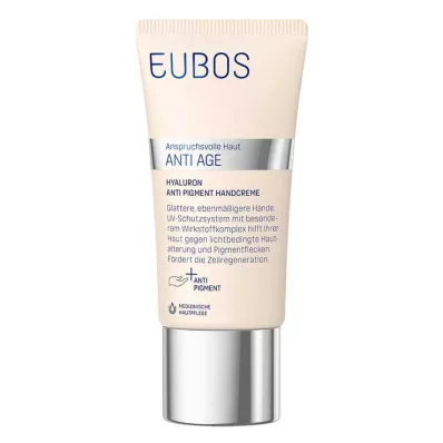 Eubos Anti-Age hialurono antipigmentinis rankų kremas LSF 15, 50 ml