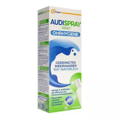 AUDISPRAY Suaugusiųjų ausų purškalas, 50 ml AUDISPRAY Suaugusiųjų ausų purškalas, 50 ml