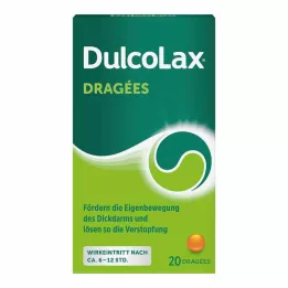 Dulcolax dragees 5 mg skrandyje neirios tabletės, 20 vnt