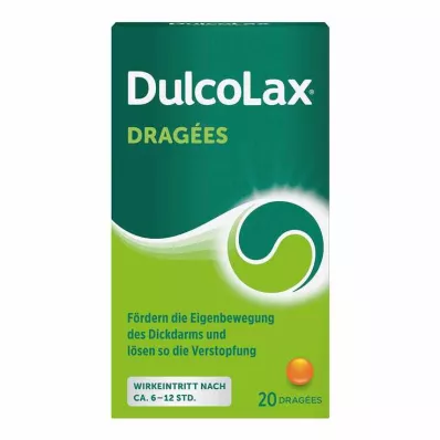 Dulcolax dragees 5 mg skrandyje neirios tabletės, 20 vnt Dulcolax dragees 5 mg skrandyje neirios tabletės, 20 vnt