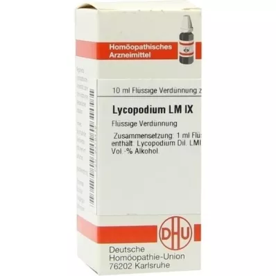 LYCOPODIUM LM IX Praskiedimas, 10 ml