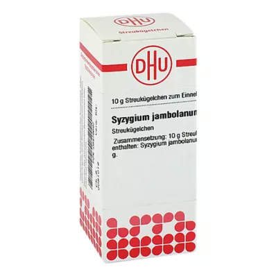 SYZYGIUM JAMBOLANUM D 3 rutuliukai, 10 g