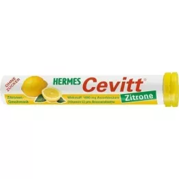 HERMES Cevitt Lemon šnypščiančios tabletės, 20 vnt