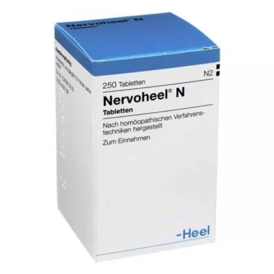 NERVOHEEL N tabletės, 250 vnt NERVOHEEL N tabletės, 250 vnt