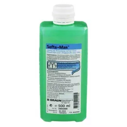 SOFTA MAN 500 ml talpos rankų dezinfekavimo priemonės buteliukas